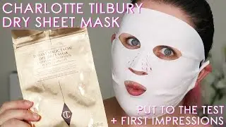 Сухая тканевая маска для лица Charlotte Tilbury Instant Magic &mdash; первые впечатления