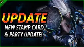 New Stamp Card & Party UI Update  ~ Final Fantasy 7 Ever Crisis