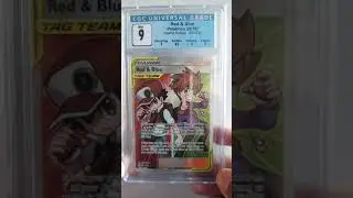 Graded CGC Card! Wackys Wonders : Red and Blue! Pokemon Cosmic Eclipse TCG *** UwU** o((*^▽^*))o