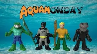 AquaMonday Ep 14 - Imaginext Super Heroes vs Super Villains 4 Pack