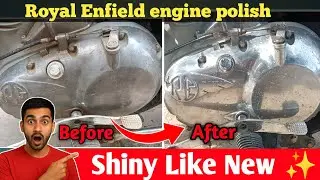 Royal Enfield engine polish #viral