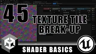 Texture Tile Break-up - Shader Graph Basics - Episode 45