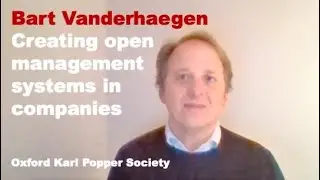 Bart Vanderhaegen | Creating open management systems in companies