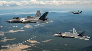 Air Shielding 2025: พลังแห่ง F-22, Eurofighter Typhoon และ F-16 บนท้องฟ้า