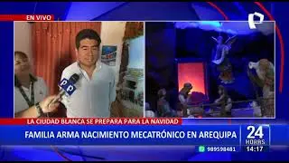 Arequipa: Familia arma nacimiento mecatrónico desde hace 8 años