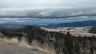 On the road heading to Montana l Showing the Montana's Geologic History
