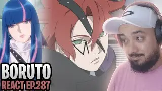 EIDA APARECE - CODE SE MOVIMENTA !!! - Reaction - Boruto Ep 287