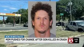 Mom pushes for change after son killed in crash involving drunk driver