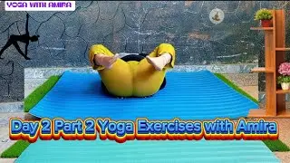 Day 2 Part 2 Yoga Exercises Workout | Beginners Full Body Stretch & Pain Relief