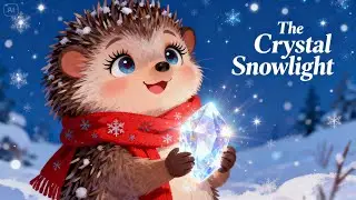Luna the Little Hedgehog | Luna and the Crystal Snowlight | Cozy Bedtime Story