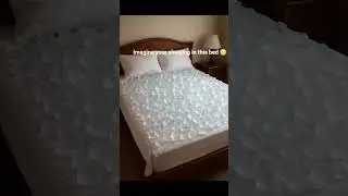 imagine your sleeping in this bed #lava bed 😬