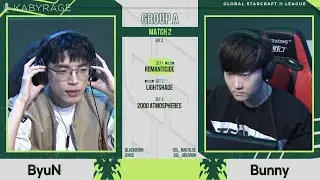 [2021 GSL Season 2] Группа A | Матч 2: ByuN (T) vs. Bunny (T)