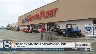 Blain's Farm and Fleet breaks ground on an expansion project