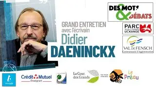 Grand entretien avec Didier DAENINCKX -  31 mai 2024 à l'U4 - Des Mots & Débats