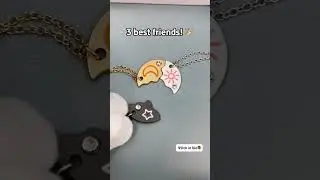 Link in Bio!🥰 BFF Necklace, Friendship Necklaces, Best Friend Necklaces, Gift for Best Friend
