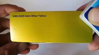 3M&trade; Satin Bitter Yellow 1080-S335 Wrap Film