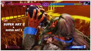SF6- Jamie Double Super Combo Idea