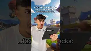 EVERYONE plays THESE broken decks in the 20 win Clash challenge 💯😡 #gaming #clashroyale #supercell