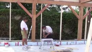 L'gosseux d'bois Ep 62 Nouvel atelier partie 9   Le squelette des murs et l'électricité