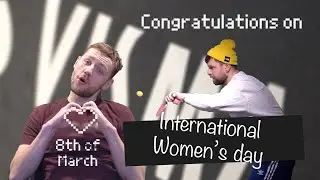 Congratulations on International Women's day from Visma guys
