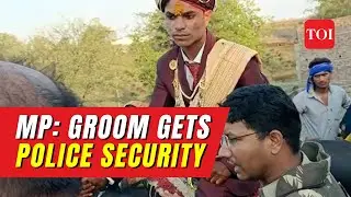 In Madhya Pradesh's Chhatarpur, police safeguard Dalit groom's baraat procession