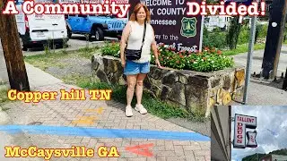Where Copper hill TN/McCaysville GA meet!