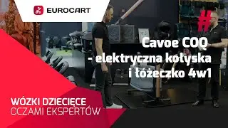 Cavoe COQ - elektryczna kołyska i łóżeczko 4w1