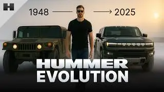 Hummer Evolution | 1984&ndash;2023 | From Military Humvee to Electric Beast (Full AI Transformation)