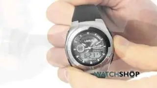 LORUS MEN'S ALARM CHRONOGRAPH WATCH (R2387GX9)
