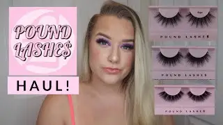 POUND LASHES HAUL - &pound;1 EYELASHES - BEST AFFORDABLE LASHES?! | AMBER HOWE