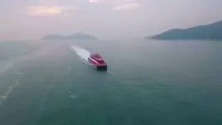 #水翼噴射船  #波音 #Boeing 929 #Jetfoil Gas #Turbine engines , #大貓 #TurboCat  #ジェットフォイル トッピ ー #高速船 100KM