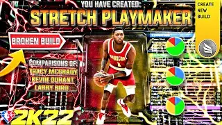 *MOST TOXIC CATFISH* STRETCH PLAYMAKER BUILD TO USE on NBA 2K22 CURRENT GEN! (ALL CONTACT DUNKS!)