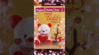 Happy teddy day status 😍 | Teddy day whatsapp status 🧸 Teddy day status 2025 #shorts​ #love​