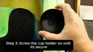 How to Mount the Mustang 100x Kayak Cup Holder