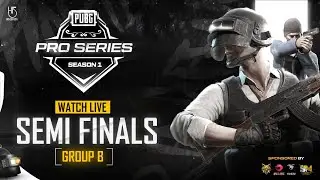 PUBG MOBILE PRO SERIES | SEMIFINALS | GROUP B | 50K PRIZEPOOL BY HI5 ESPORTS |LIVE CASTING#zeeisLive