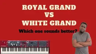 Nord&rsquo;s Royal Grand vs White Grand on a Nord Piano 5!! 🥊🏆