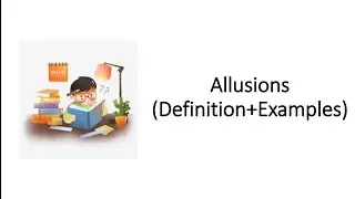 What is Allusions? definition with Examples in Urdu /Hindi