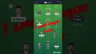 LSG vs DC dream11 team DC vs LSG small league team LSG vs DC IPL T20 match team#ipl#dream#cricket#dc
