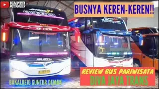 Busnya Keren Abis!! Review Bus Pariwisata DIVA JAYA TRANS