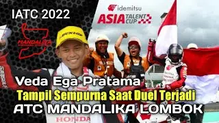 Veda Ega, Tampil Sempurna Saat Duel Sengit Terjadi. ATC MANDALIKA 2022.