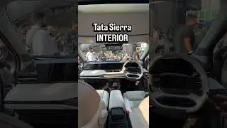 Quick Look at the Interior of Tata Sierra!