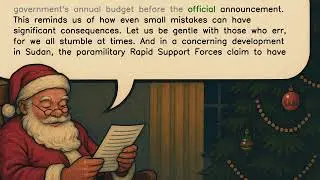Santa's Global News Wrap: From Presidential Pardons to Gen Z Protests | Dec 2, 2025 Update