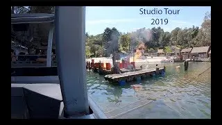 (60FPS) Universal Studios Hollywood, Studio Tour, 2019