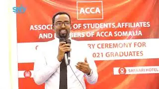 Arday dhammeysatay maadada ACCA  oo magaalada Muqdisho loogu qabtay xaflad qalin jabin ah.