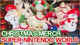 NINTENDO CHRISTMAS MERCHANDISE 2022 at Universal Studios Japan | Super Nintendo World