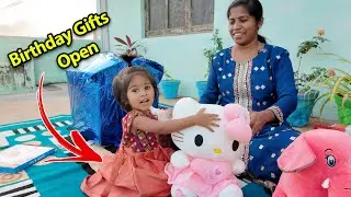 Pranitha Birthday Gift Open 👐 @CatAndRatOfficial  #trendingshorts #shortsvideo