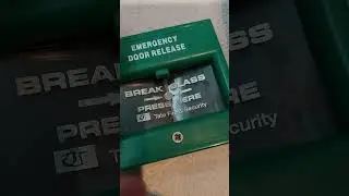 emergency door release old style kac call point