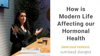 Angelique Panagos Highlights talk at Live Well London 2019