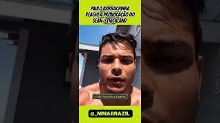 Borrachinha responde a provoca&ccedil;&otilde;es do Sean Strickland... #ufc #borrachinha #strickland #mma #lutas
