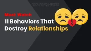 Relationship advice | 11 Behaviors That Destroy Relationships